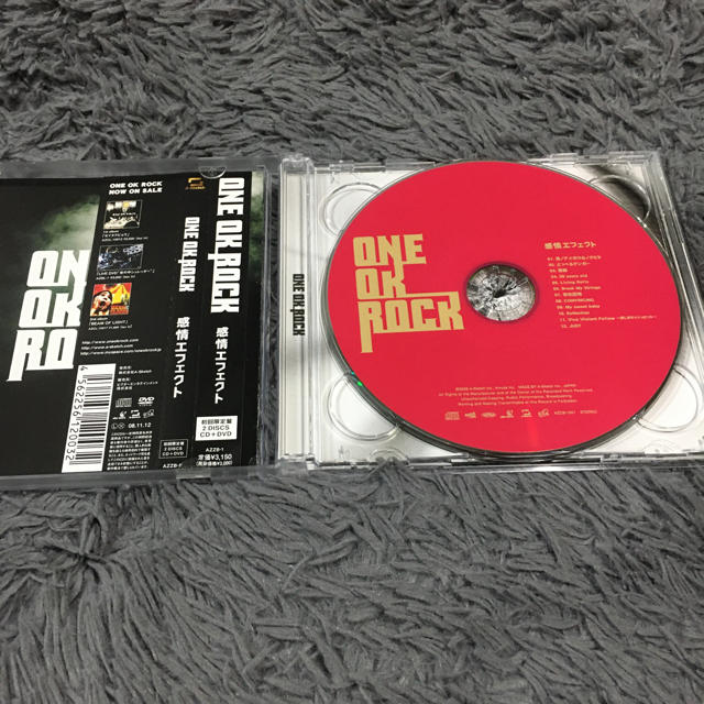 希少な初回限定CD＋DVD 感情エフェクト ONE OK ROCK ワンオク 1