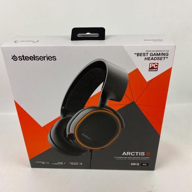 SteelSeries Arctis 5　ヘッドセット　新品未開封オーディオ機器