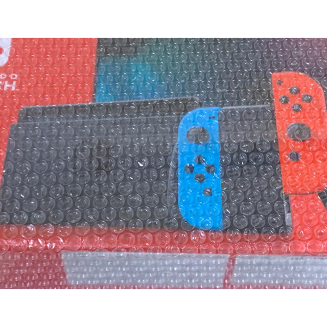 新品　ニンテンドースイッチ　ネオン　店舗印なし