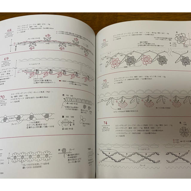 はじめてのかぎ針編み薔薇のパタ－ン１００ ドイリ－　モチ－フ　リボン　コサ－ジュ エンタメ/ホビーの本(趣味/スポーツ/実用)の商品写真