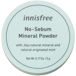 イニスフリー(Innisfree)の＜新品未開封＞イニスフリー innisfree　 ノーセバムミネラルパウダー (フェイスパウダー)