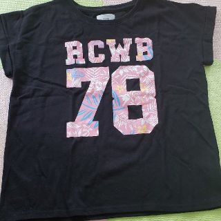 ロデオクラウンズワイドボウル(RODEO CROWNS WIDE BOWL)のRCWB ロゴプリント　Tシャツ(Tシャツ(半袖/袖なし))