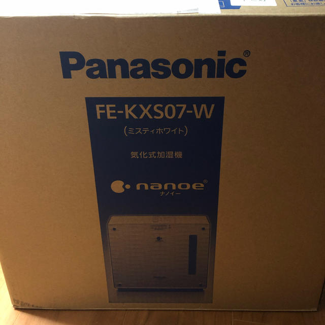 Panasonic(パナソニック)のPanasonic 加湿器 FE-KXS07-W スマホ/家電/カメラの生活家電(加湿器/除湿機)の商品写真
