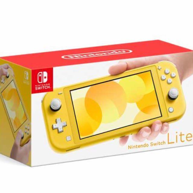 新品　Nintendo Switch LITE　スイッチライト　イエロー
