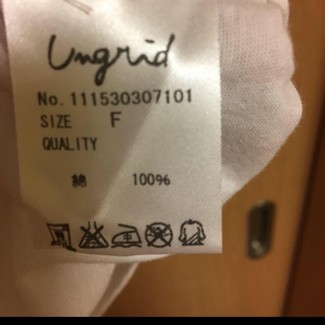 Ungrid(アングリッド)のカットソーワンピ レディースのワンピース(ミニワンピース)の商品写真