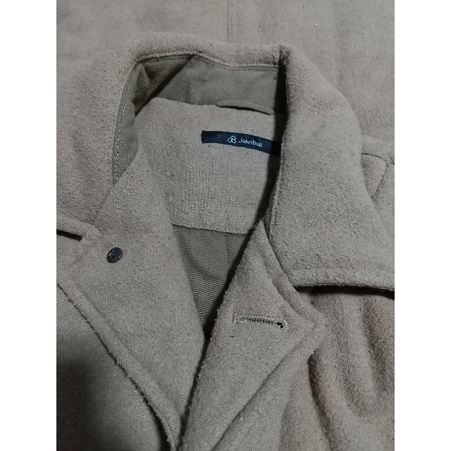 JOHNBULL(ジョンブル)のJohnbull ステンカラーコート Mサイズ ジョンブル アメカジ 古着屋 服 メンズのジャケット/アウター(ステンカラーコート)の商品写真