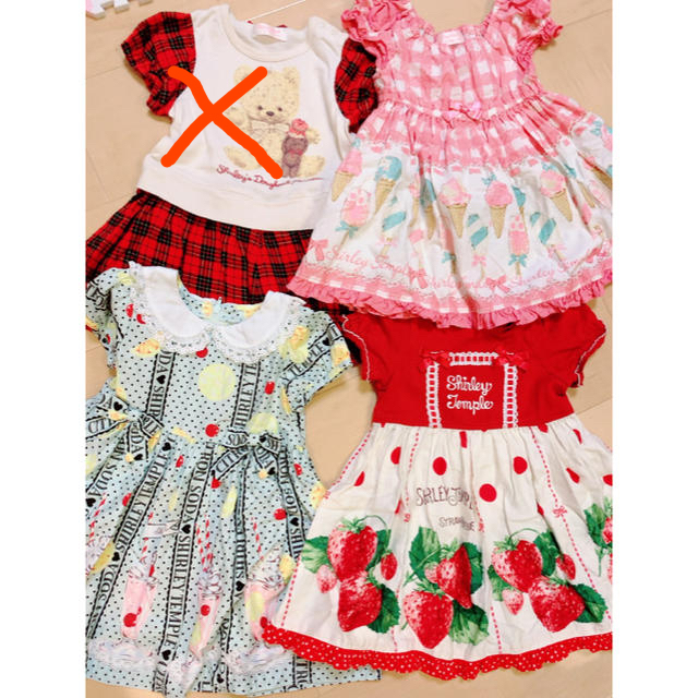 美品♡シャーリーテンプル♡ワンピース♡90