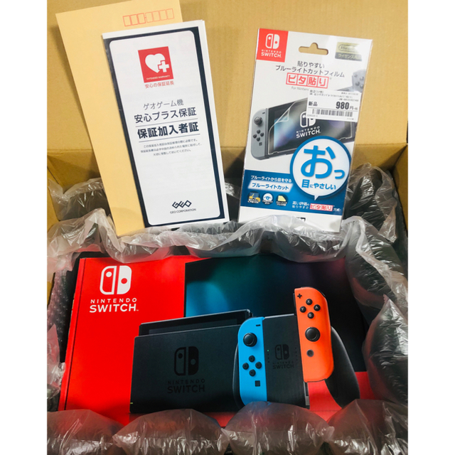 人気ゲーム【新品未使用】Nintendo Switch 本体 JOY-CON(L) ネオン