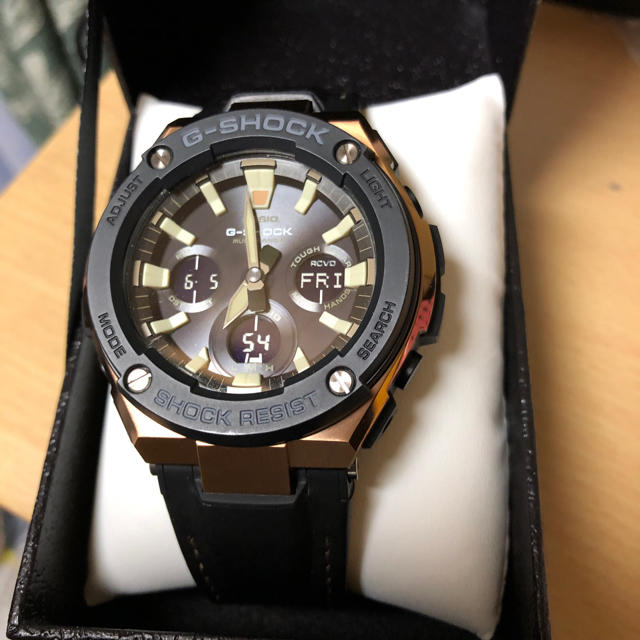 G-SHOCK(ジーショック)のGショックGスチール、タフソーラー、美品 メンズの時計(腕時計(デジタル))の商品写真