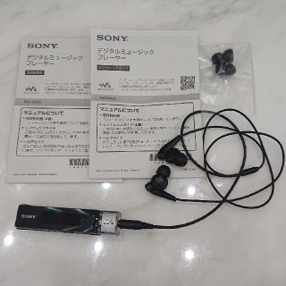 ソニー(SONY)のSONY Walkman NW-M505 ブラック(ヘッドフォン/イヤフォン)