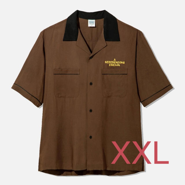 GU(ジーユー)のgu オープンカラーシャツSTUDIO SEVEN +X メンズのトップス(シャツ)の商品写真