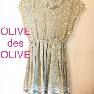 オリーブデオリーブ(OLIVEdesOLIVE)の値下げ！美品！オリーブデオリーブ ワンピース！(ひざ丈ワンピース)