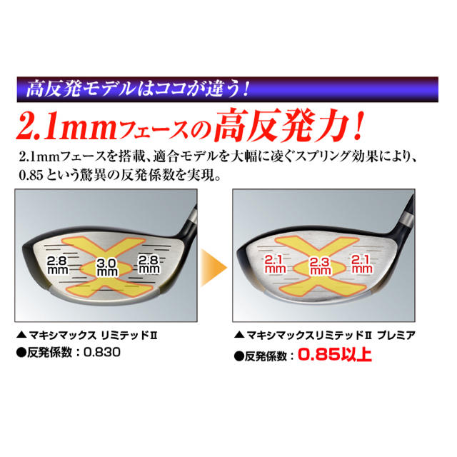 【新品】日本一404Yの高反発!ワークスゴルフ マキシマックス LTD2プレミア