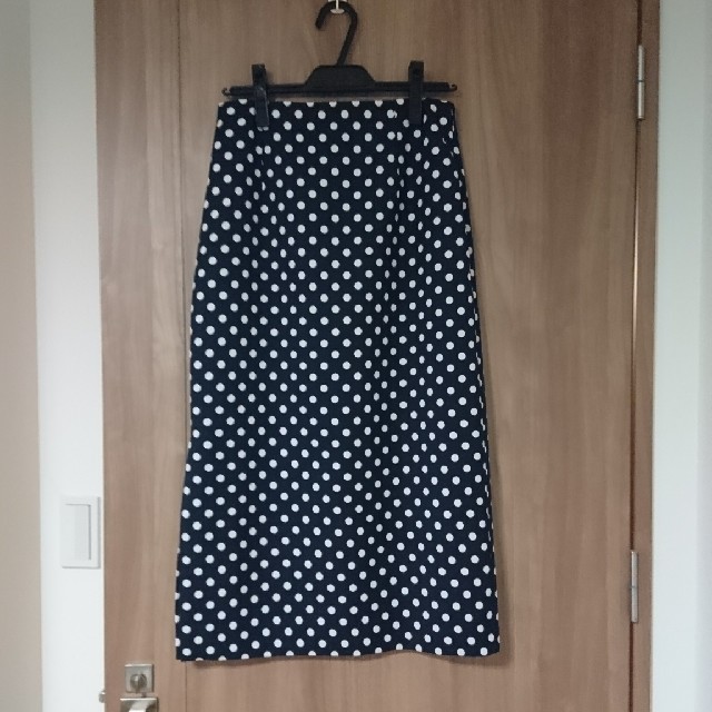 IENA(イエナ)のIENA 2018SS レトロドットタイトスカート サイズ38 レディースのスカート(ロングスカート)の商品写真