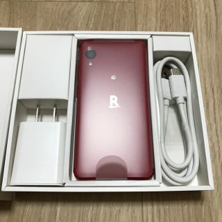 ラクテン(Rakuten)のRakuten mini レッド(スマートフォン本体)