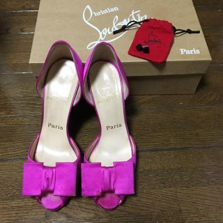 クリスチャンルブタン(Christian Louboutin)の訳あり！ルブタン♡ピンク色パンプス(ハイヒール/パンプス)