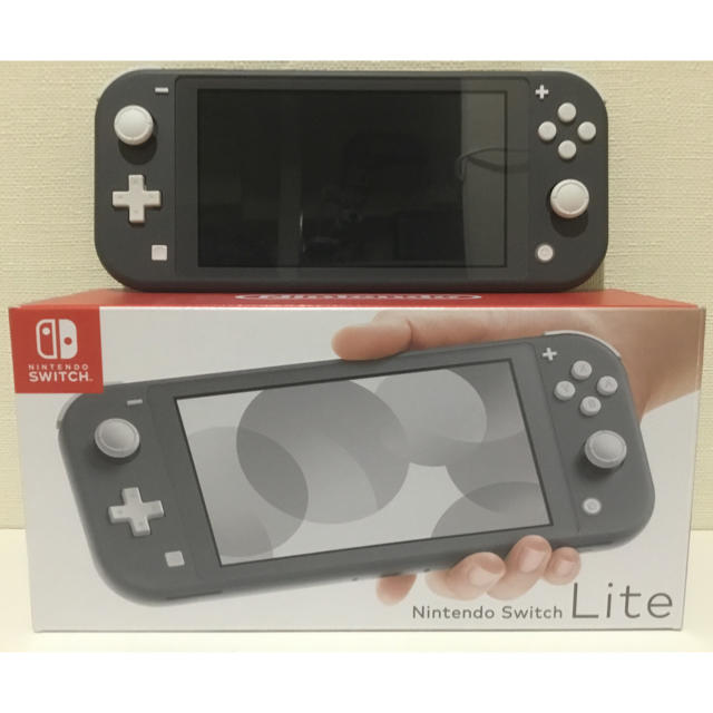 【・美品】ニンテンドー スイッチライト（グレー）