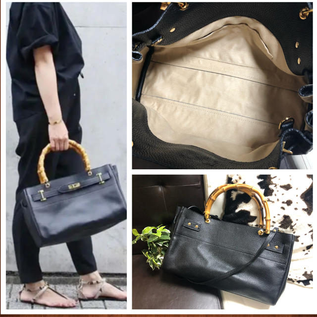 SITA PARANTICA シボカワバンブーBAG  ブラウン