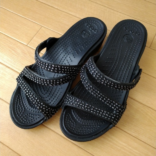 crocs(クロックス)のクロックス　ウエッジソールサンダル　 レディースの靴/シューズ(サンダル)の商品写真