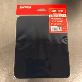 バッファロー(Buffalo)の新品未開封品　バッファローマウスパット　ブルー(PC周辺機器)