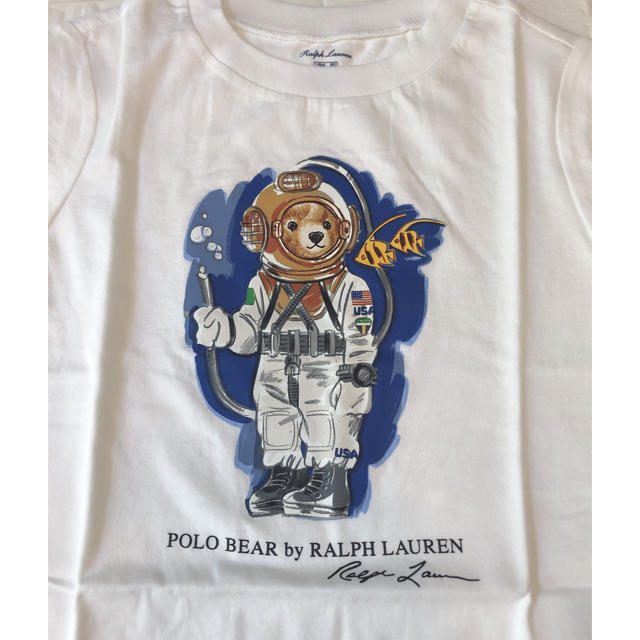 Ralph Lauren(ラルフローレン)のラルフローレン　ポロベア　Ralph Lauren  ベビー Tシャツ 85cm キッズ/ベビー/マタニティのベビー服(~85cm)(Ｔシャツ)の商品写真