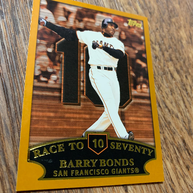 送料込】バリーボンズ選手のTopps2001#365サブセット野球カード 送料込】バリーボンズ選手のTopps2001#365サブセット野球カード