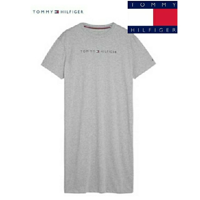 TOMMY HILFIGER(トミーヒルフィガー)のTシャツワンピ TOMMY HILFIGER レディースのワンピース(ひざ丈ワンピース)の商品写真