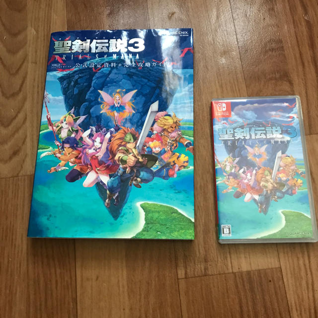 聖剣伝説3攻略本セットになります