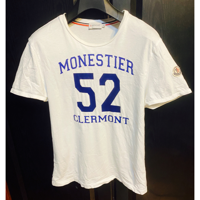 MONCLER(モンクレール)のモンクレールMONCLERナンバリングTシャツmワッペン半袖プリント メンズのトップス(Tシャツ/カットソー(半袖/袖なし))の商品写真