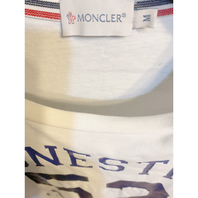 MONCLER(モンクレール)のモンクレールMONCLERナンバリングTシャツmワッペン半袖プリント メンズのトップス(Tシャツ/カットソー(半袖/袖なし))の商品写真