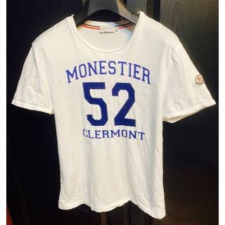 モンクレール(MONCLER)のモンクレールMONCLERナンバリングTシャツmワッペン半袖プリント(Tシャツ/カットソー(半袖/袖なし))