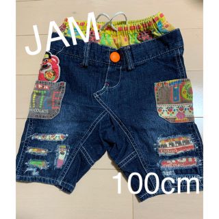 ジャム(JAM)の【JAM】ダメージデニム ハーフパンツ(100cm)(パンツ/スパッツ)