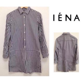 イエナ(IENA)のIENA ギンガムチェックオールインワン(オールインワン)