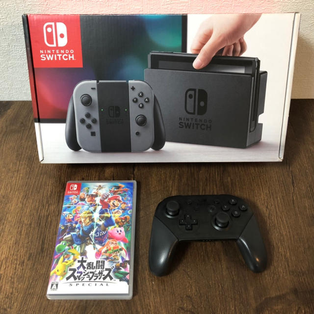 込) Nintendo Switch プロコン　スマブラ　セットエンタメ/ホビー