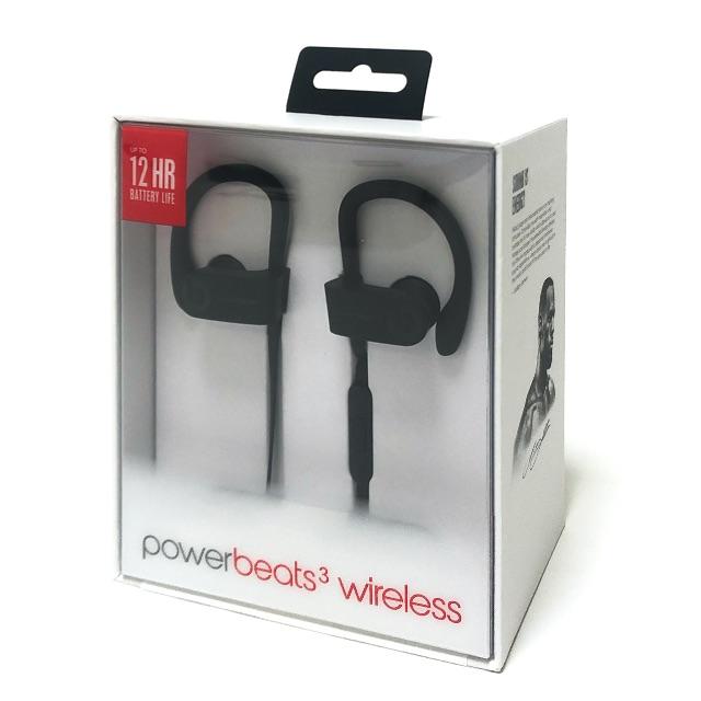 【現品限り一斉値下げ！】 Beats by Dr Dre - Powerbeats3 Wireless Bluetooth Black ヘッドフォン/イヤフォン
