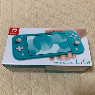 ニンテンドースイッチ(Nintendo Switch)の※値下げ 未開封新品Nintendo Switch  Lite ターコイズ(家庭用ゲーム機本体)
