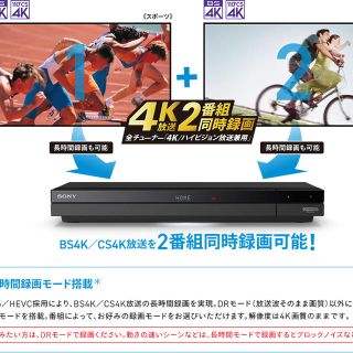 SONY - HDMIケーブル付き SONY ブルーレイレコーダー BDZFBW1000の通販 ...