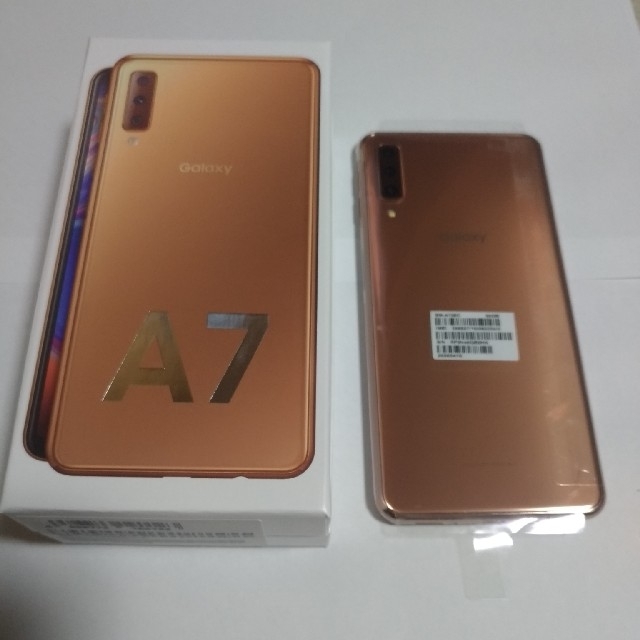 【未使用】Galaxy A7 モバイル版 ゴールド