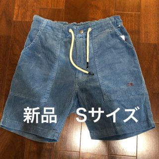 オーシャンパシフィック(OCEAN PACIFIC)のオーシャンパシフィック   コーディロイ パンツ　サックスブルー　新品タグ付き(ショートパンツ)