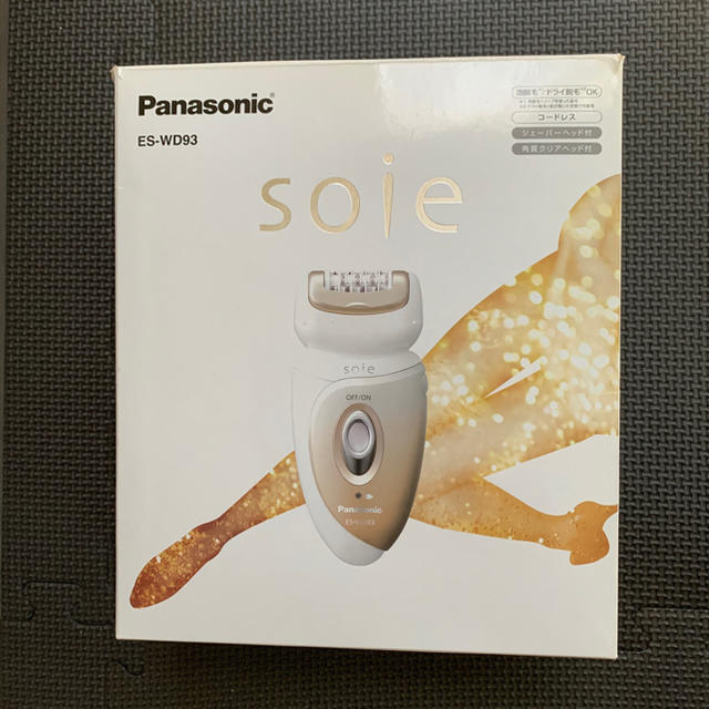 Panasonic(パナソニック)のsoie   脱毛器　Panasonic コスメ/美容のボディケア(脱毛/除毛剤)の商品写真