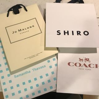 シロ(shiro)のショッパー　ブランド　紙袋(ショップ袋)