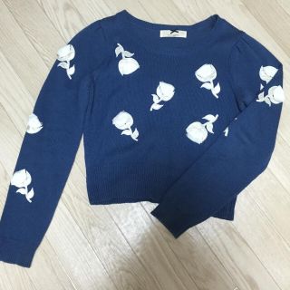 シュープリームララ(Supreme.La.La.)の花柄モチーフニット♡(ニット/セーター)