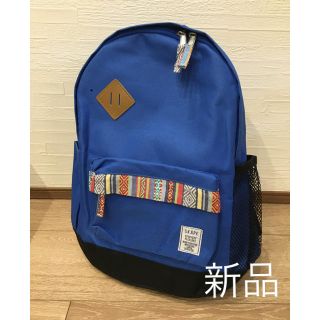 シシュノン(SiShuNon)のシシュノン   キッズリュック   　人気　ブルー　新品　遠足　小学生　園児(リュックサック)