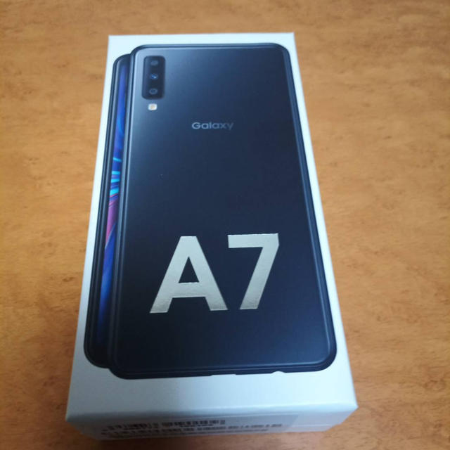 スマートフォン/携帯電話Galaxy A7 ブラック simフリー