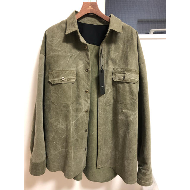 Y.T. OVERSIZED SHIRT US MILITARY TENTシャツ