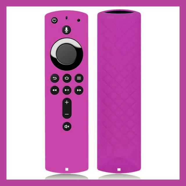 fire tv stick カバー (purple) スマホ/家電/カメラのテレビ/映像機器(その他)の商品写真