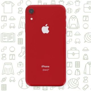 アイフォーン(iPhone)の【B】iPhoneXR/64/SIMフリー(スマートフォン本体)