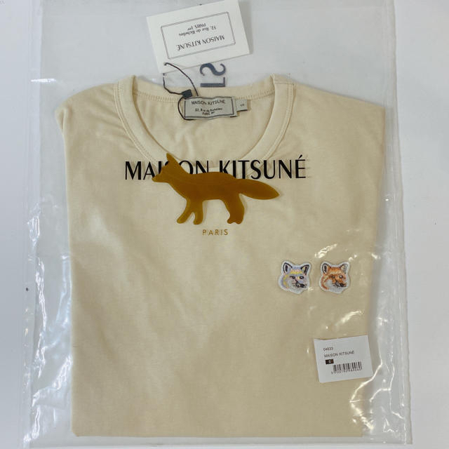 MAISON KITSUNE'(メゾンキツネ)のメゾンキツネ MAISON KITSUNE  Tシャツ 新品未使用 メンズのトップス(Tシャツ/カットソー(半袖/袖なし))の商品写真