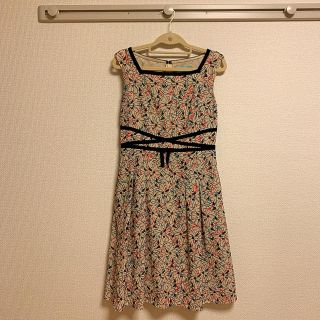 トッカ(TOCCA)のTOCCA 花柄刺繍ワンピース 4(ひざ丈ワンピース)