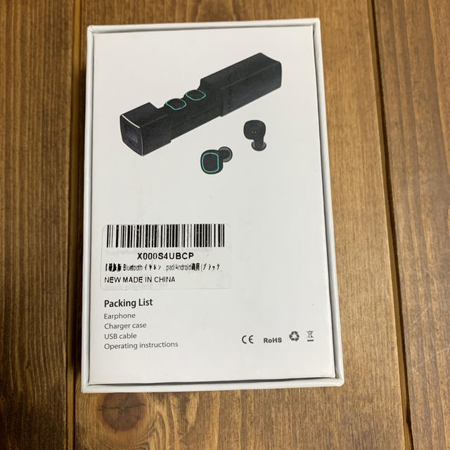 WEMIO TWS-V15 Bluetooth earphone スマホ/家電/カメラのオーディオ機器(ヘッドフォン/イヤフォン)の商品写真